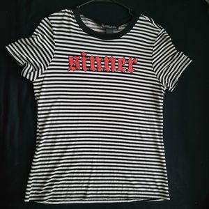 Blackcraft Cult "Sinner" Striped Tee
